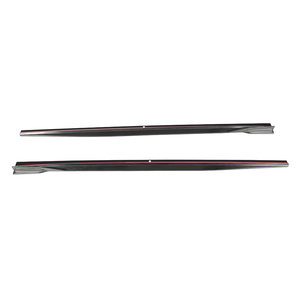 M Style Carbon Fiber Side Skirts - BMW G20