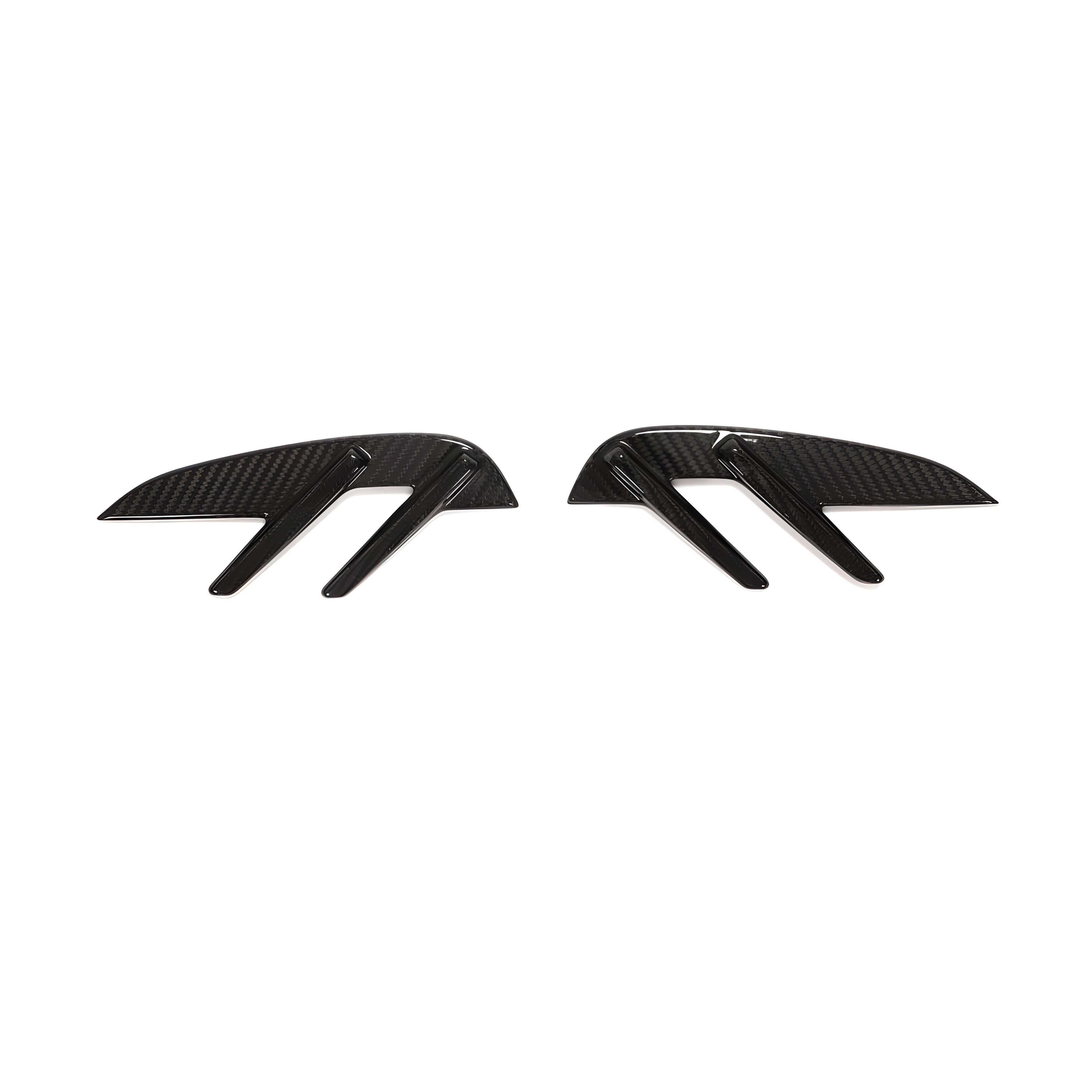 G60 OEM Style Dry Carbon Fiber Front Side Vent Trim main image 1