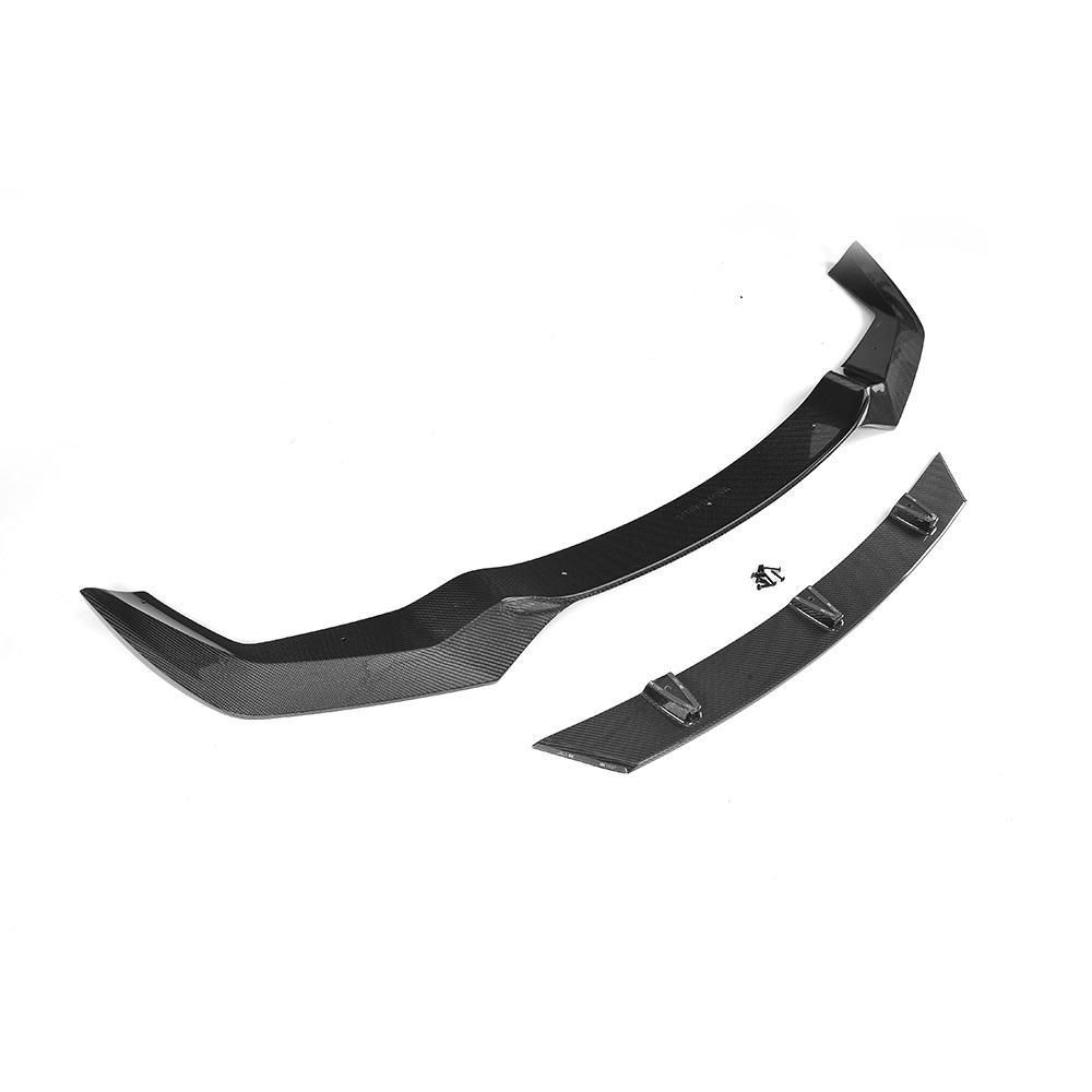BMW F87 - V Style Carbon Fiber Front Lip