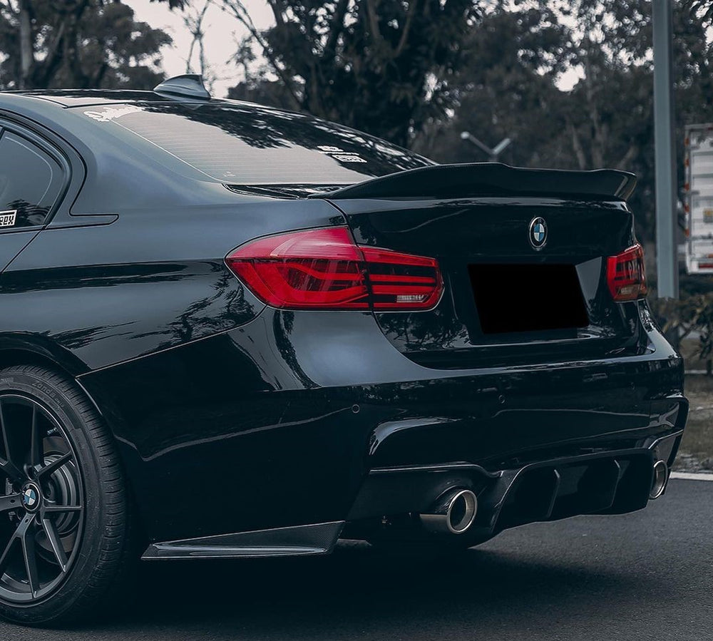 Geex Diffuser CARBON FIBER GEEX REAR DIFFUSER FOR THE BMW F30 - 335I & 340I – Carbon ...