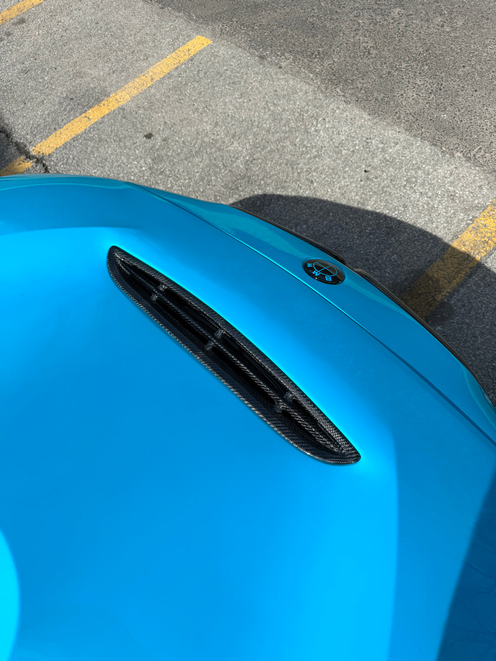 Carbon Fiber Carbon Hood Vent - BMW GTS Hood