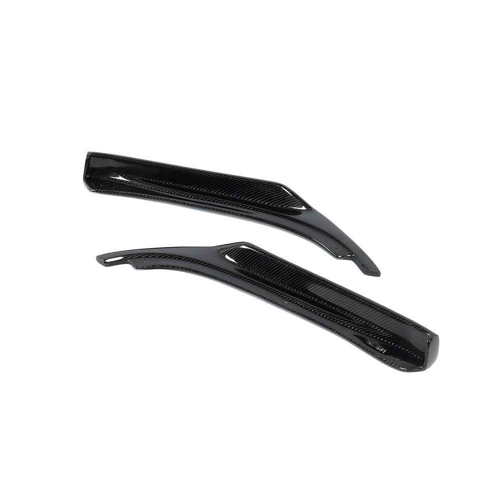 2014-2024 Infiniti Q50 Carbon Fiber Rear Bumper Corner Splitters 2014-2024 Infiniti Q50 Carbon Fiber Rear Bumper Corner Splitters