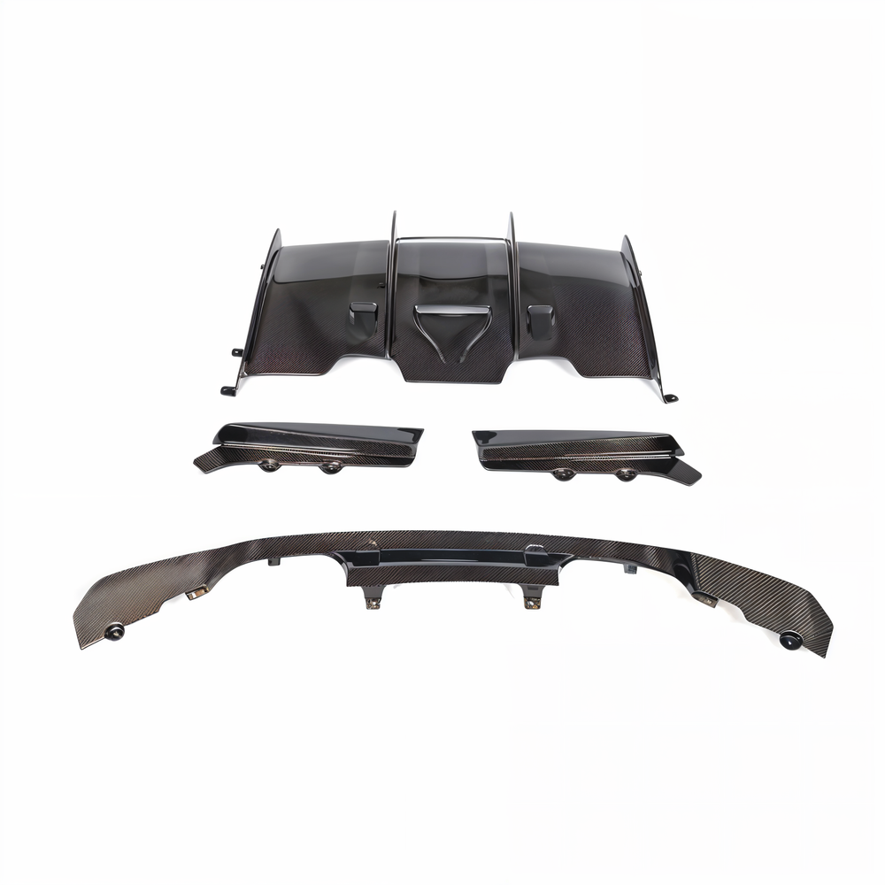 PSM Style Carbon Fiber Rear Diffuser - BMW F80 M3 & F82/F83 M4