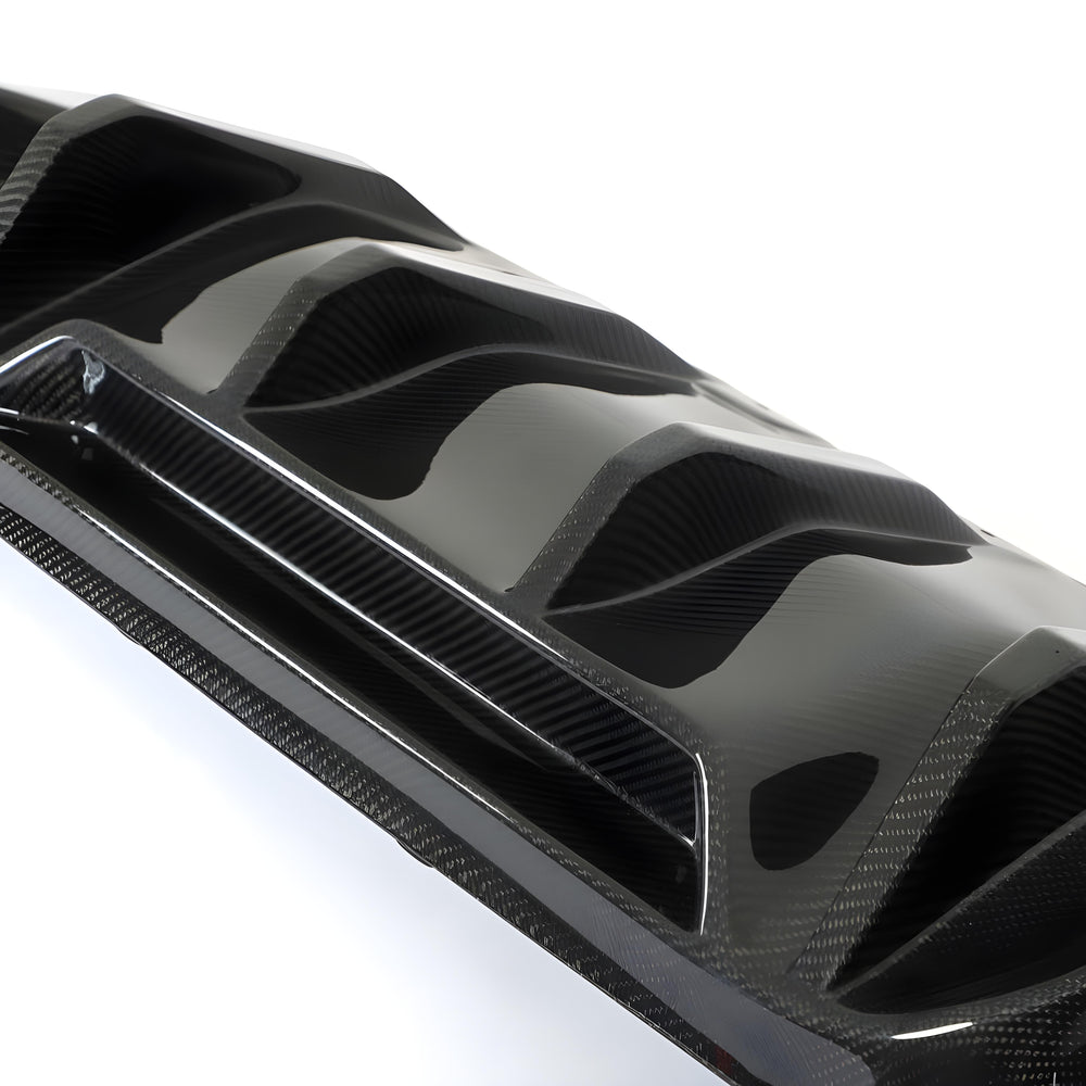 FD Style Carbon Fiber Rear Diffuser - BMW F10 M5 & 5 Series