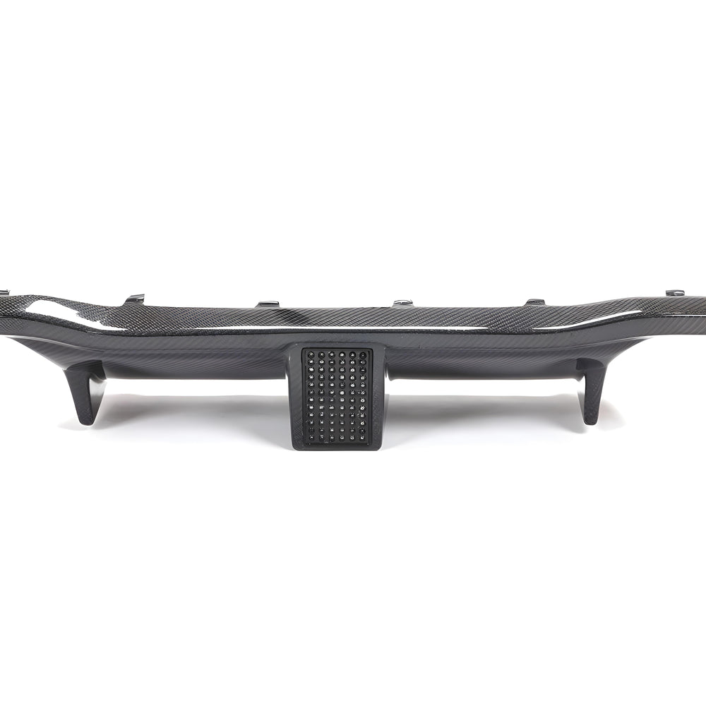 Carbon Fiber Rear Diffuser W/LED - BMW F87 M2