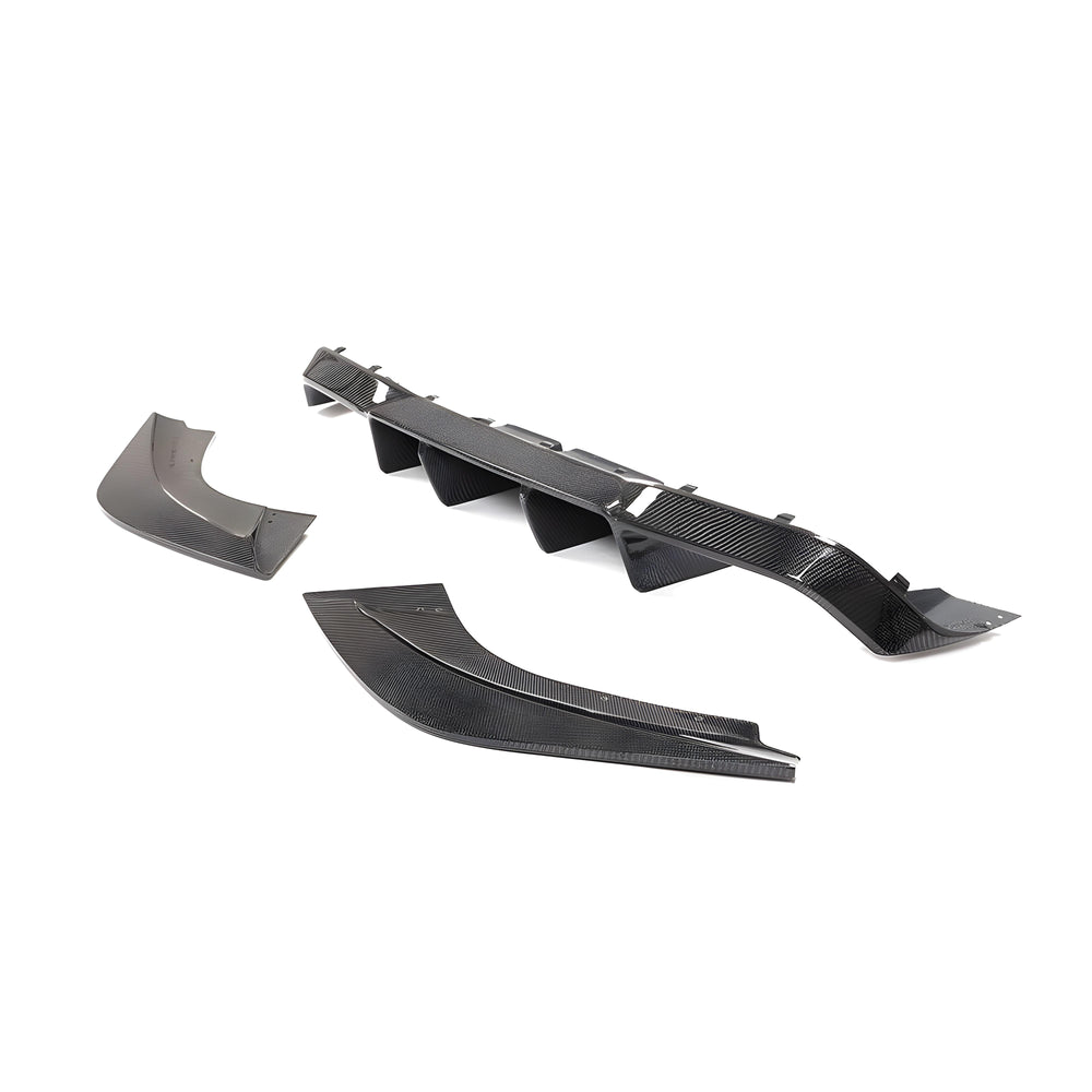 MTC Style Carbon Fiber Rear Diffuser - BMW F87 M2