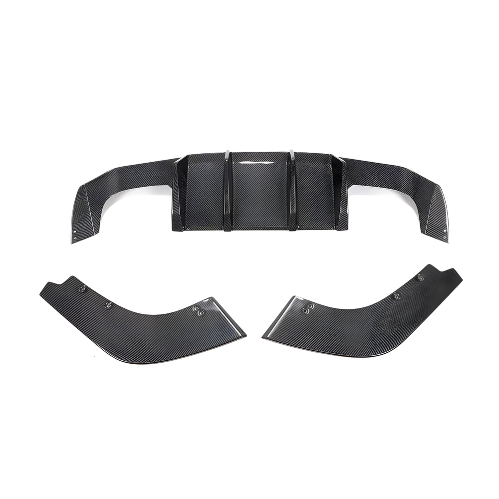 MTC Style Carbon Fiber Rear Diffuser - BMW F87 M2