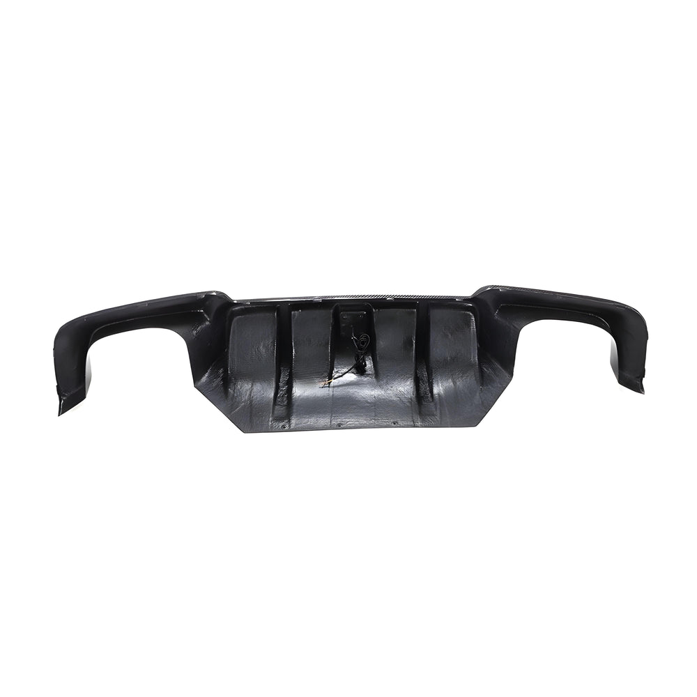 M Tech Style Carbon Fiber Diffuser With Rain Light - BMW F10