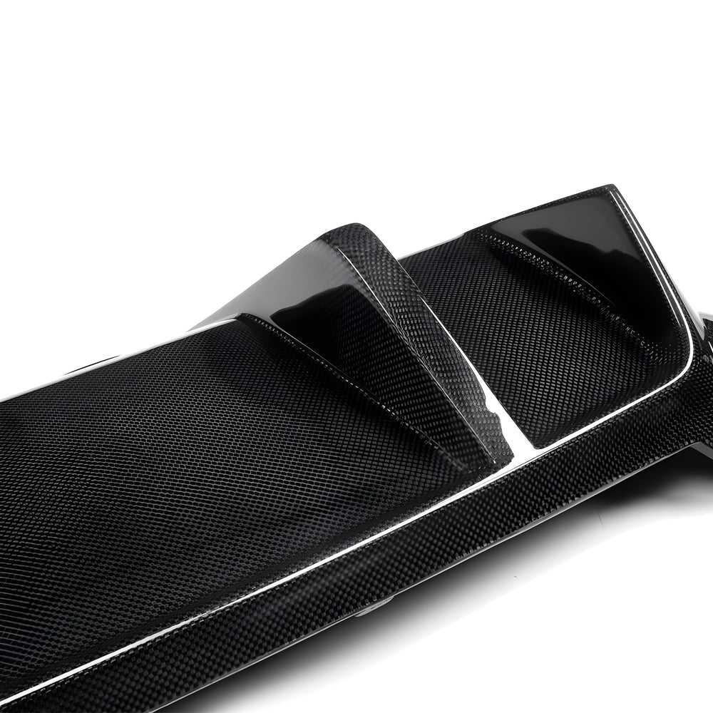 V Style Carbon Fiber Rear Diffuser - BMW F10 M5
