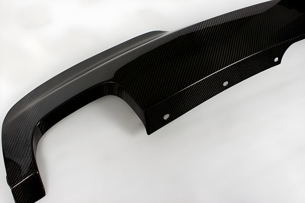 OEM Style Carbon Fiber Diffuser - BMW F10 528