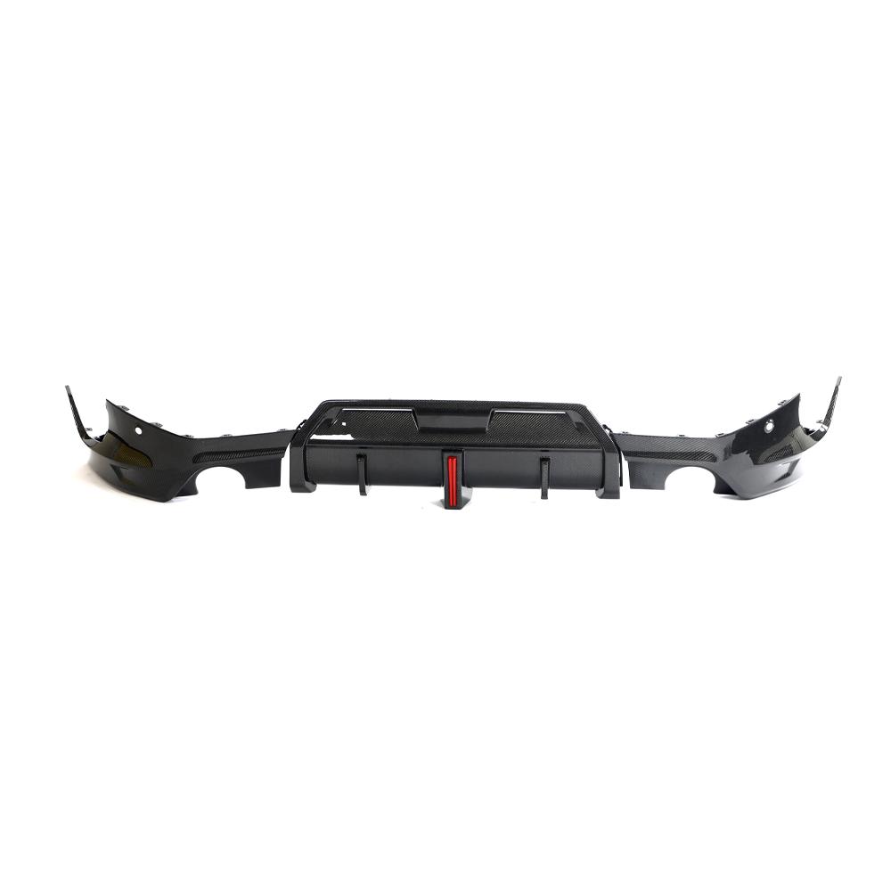 Carbon Fiber Diffuser w/ Brake Light - BMW G42