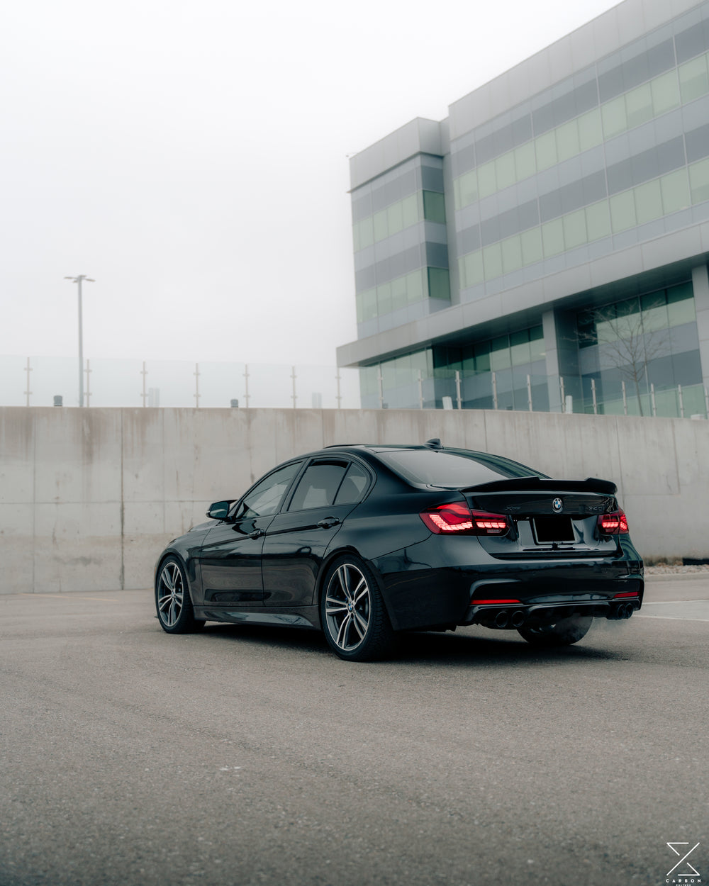 PSM Style High Kick Carbon Fiber Spoiler - BMW F30 3 Series / F80 M3