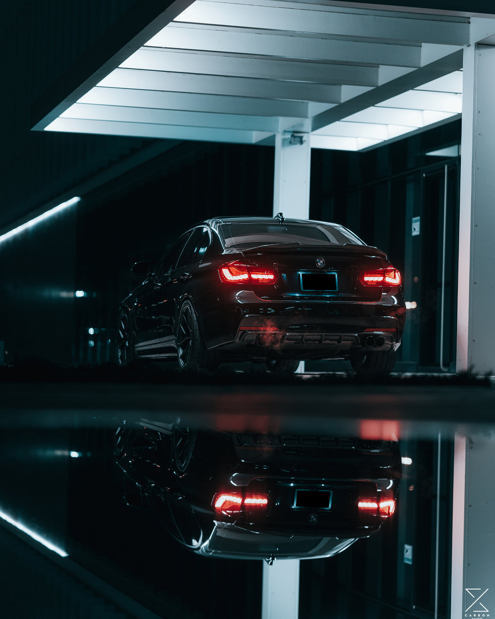 PSM Style High Kick Carbon Fiber Spoiler - BMW F30 3 Series / F80 M3