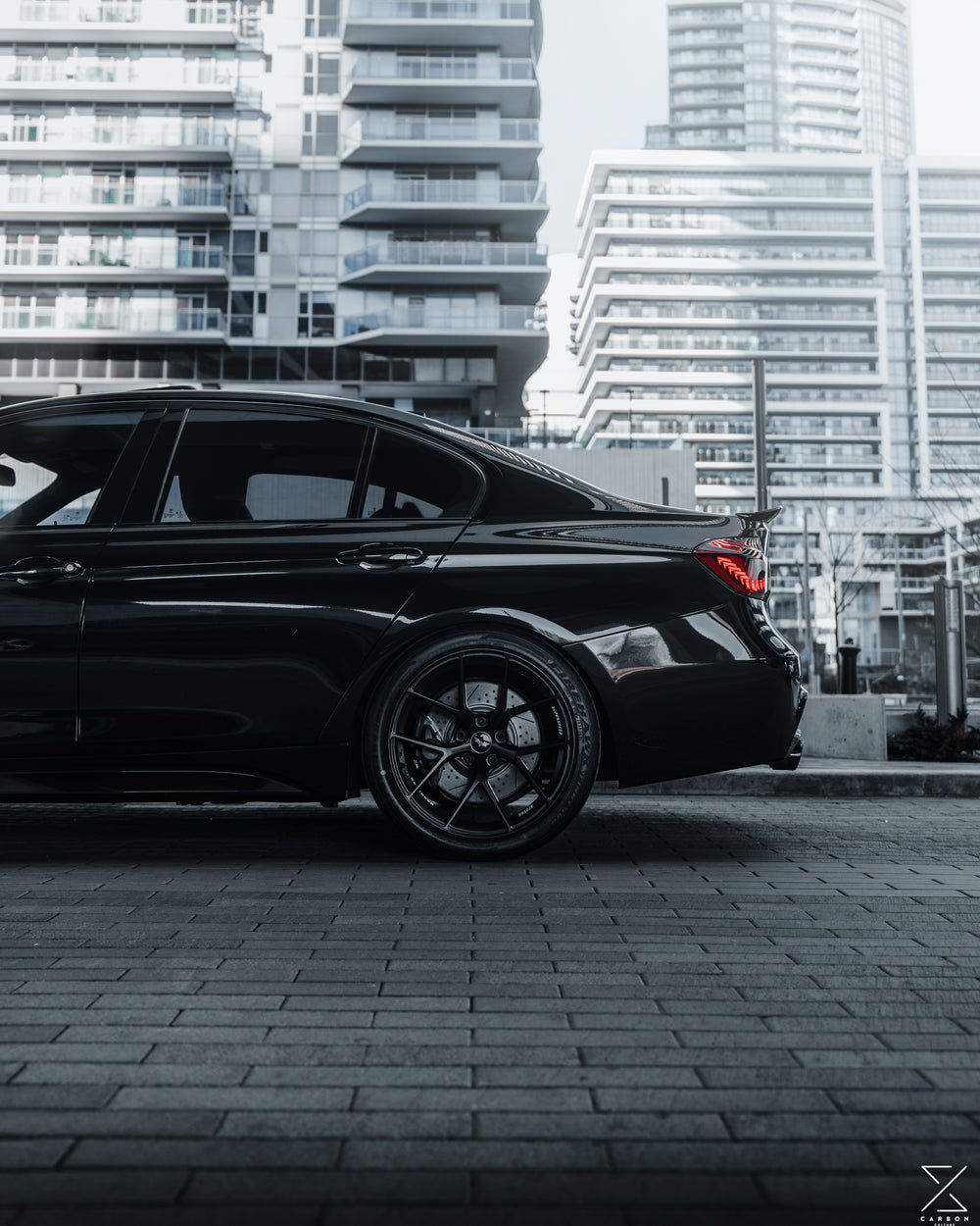 PSM Style High Kick Carbon Fiber Spoiler - BMW F30 3 Series / F80 M3